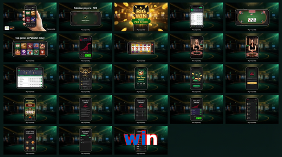 Main screen of Win bet page for PK players
