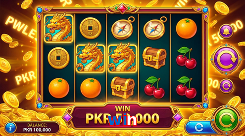 Main screen of Win pg page for PK players