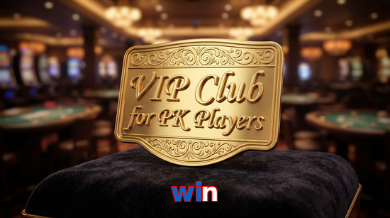 Main screen of Win vip page for PK players